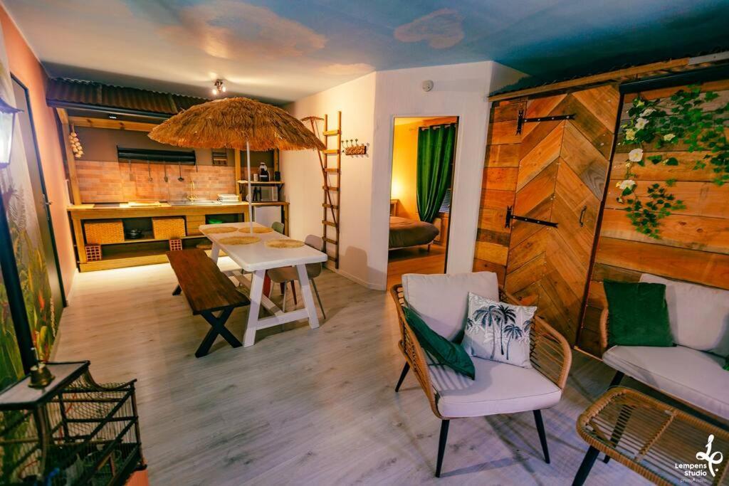 Appartement La Cabane Du Jardin ทรัวส์ ภายนอก รูปภาพ